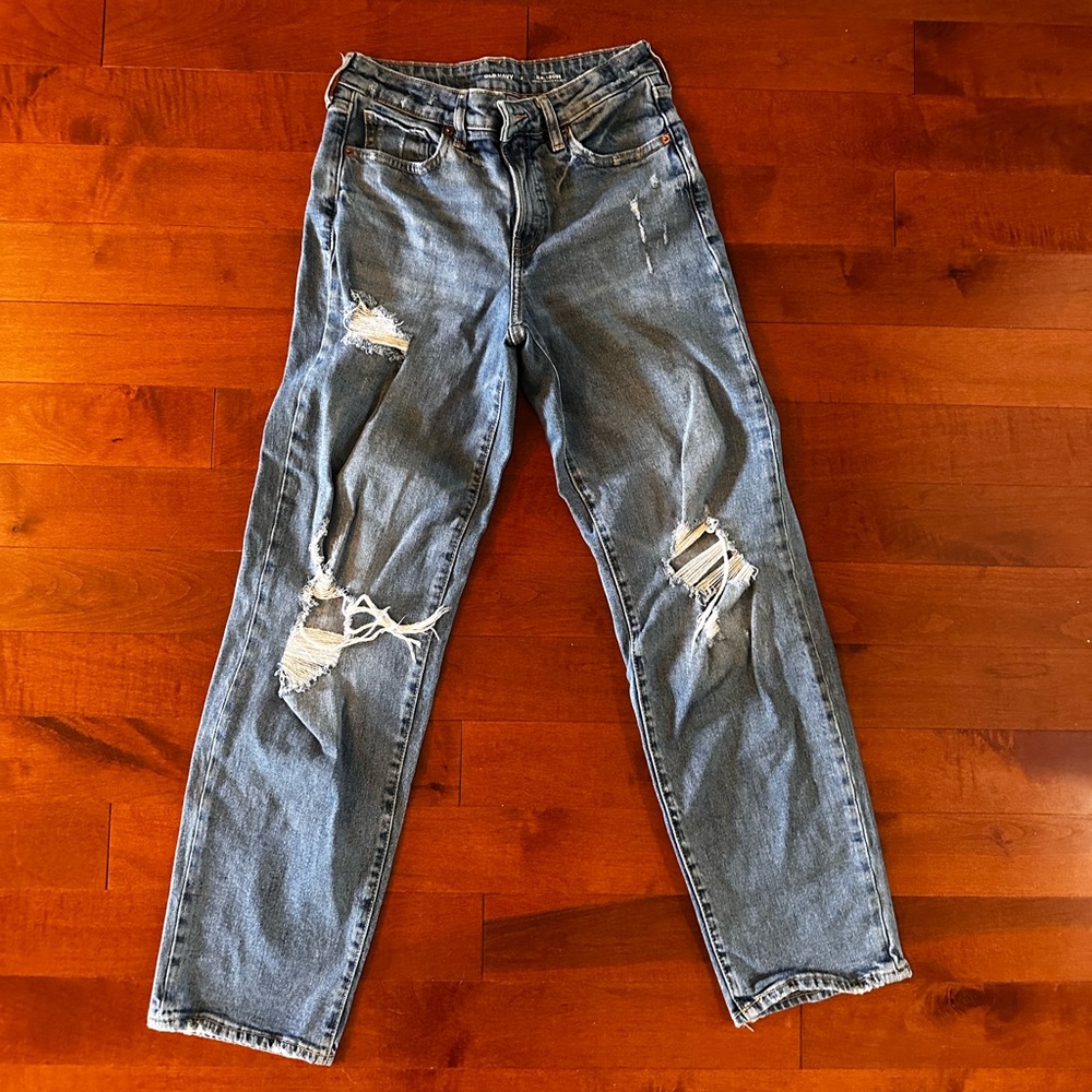 Old Navy Women’s High Rise OG Loose Straight Leg Size 2